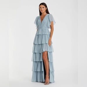 Mac Duggal Light Blue Gown